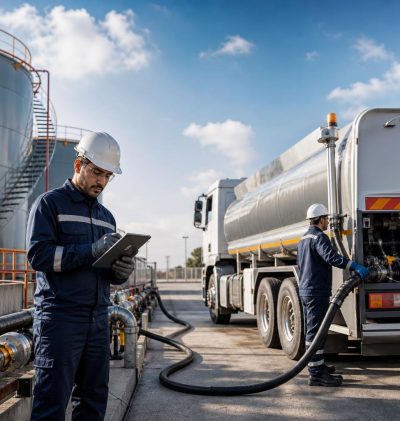 Endüstriyel motorin tankı kontrolü ve güvenli dolum